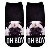 Adult/Teen Print Socks (“Oh Boy”)