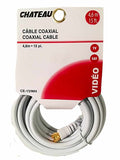 15 ft coaxial cable.