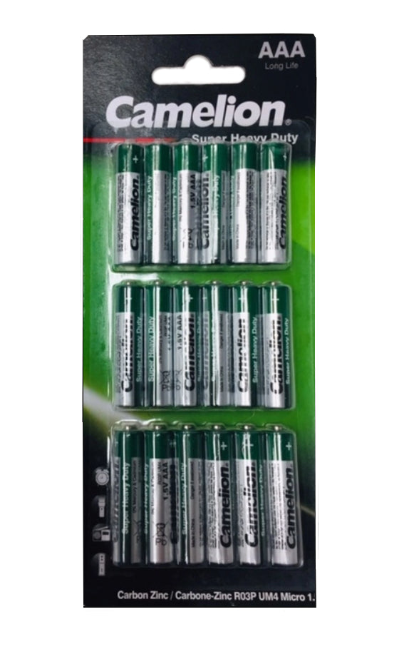 Camelion batteries AAA pk18