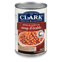 Clark Fèves au goût de sirop d'érable 398ml