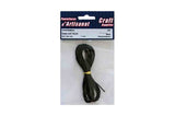 Corde élastique (1mm.) 144 po. noire