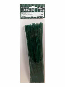 Package of pipe cleaners (12in.) forest/dark green