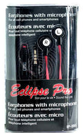 Cell phone headphones with microphone