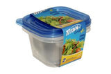 Titan Snap large rectangular containers 900ml pk2