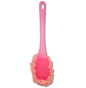 Body shower sponge with handle