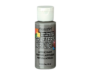 DecoArt, peinture acrylique, gris nuée d'orage, 2 oz.