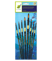 Color Factory Brushes pk8 (round head)