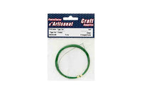 Steel wire (thin), 5 yards, green