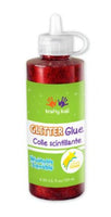 Krafty Kids glitter glue 125 ml - red