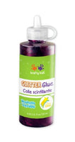 Krafty Kids glitter glue 125 ml - purple