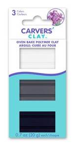 Carvers' Clay Baking Clay 60g (monochrome)