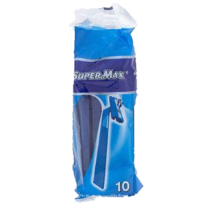Supermax razors for men kwik2 pk10