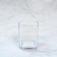 Square cup (clear)