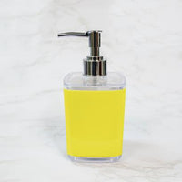 Pompe à savon (jaune)