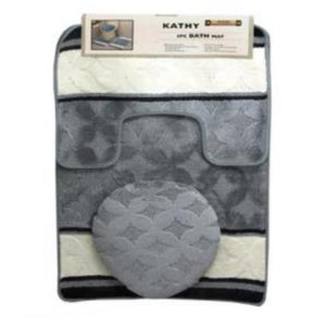 “Kathy” bath mat pk3