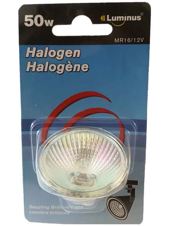 Ampoule halogène 50w (mr16/12v)