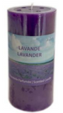 Lavender candle 6"