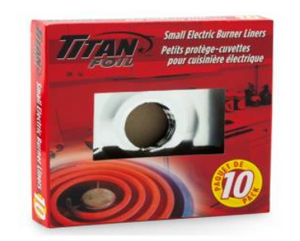 Titan protège-cuvettes pour cuisinière petit pk10