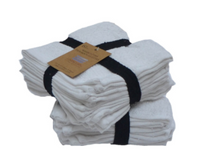 White washcloths 12