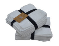 White hand towels 27
