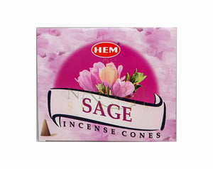 Natural Scents, incense cones, Sage
