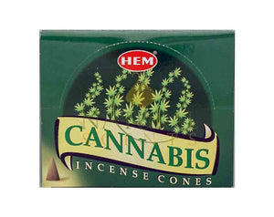 Natural Scents, incense cones, Cannabis