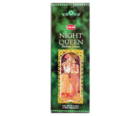 Natural Scents, hexagonal incense sticks, ''Night Queen''