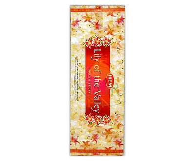 Natural Scents, bâtons encens hexagonaux, ''Lily of the Valley''