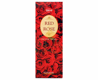Natural Scents, hexagonal incense sticks, ''Red Rose''