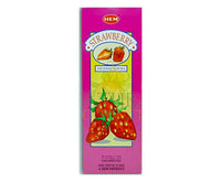 Natural Scents, hexagonal incense sticks, Strawberry