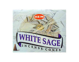 Natural Scents, Incense Cones, White Sage