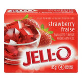 Jell-O Poudre pour gelée à la fraise 85g