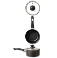 Small black saucepan