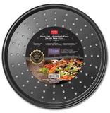 12" perforated pizza pan