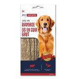 Dog Bone: Pack of Rawhide Flat Sticks