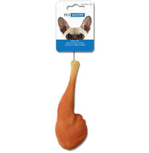 chicken thigh dog toy