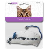 Jouet pour chat souris remplie d'herbe à chat/catnip