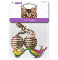 Cat toy balls and rope