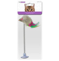 spring loaded mouse cat toy