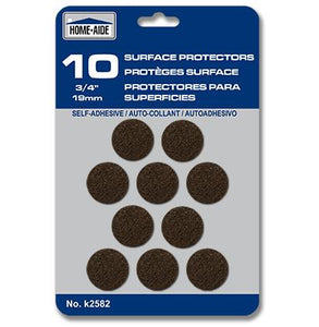 Home Help felt surface protectors pk20