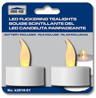 Sparkling LED candle pk2