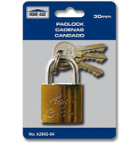 30mm key padlock
