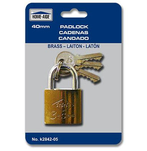 40mm brass padlock