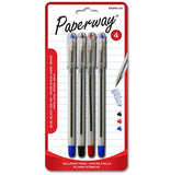 Pack of 4 pens in assorted colors