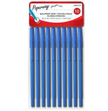 Paquet de 10 stylos à encre bleue