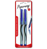 Pack of 2 blue gel pens