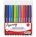 Set of 12 fine tip water markers/pencils