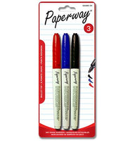 Pack of 3 erasable markers