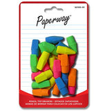 Pack of 25 pencil tip erasers