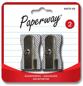 Pack of 2 metal sharpeners